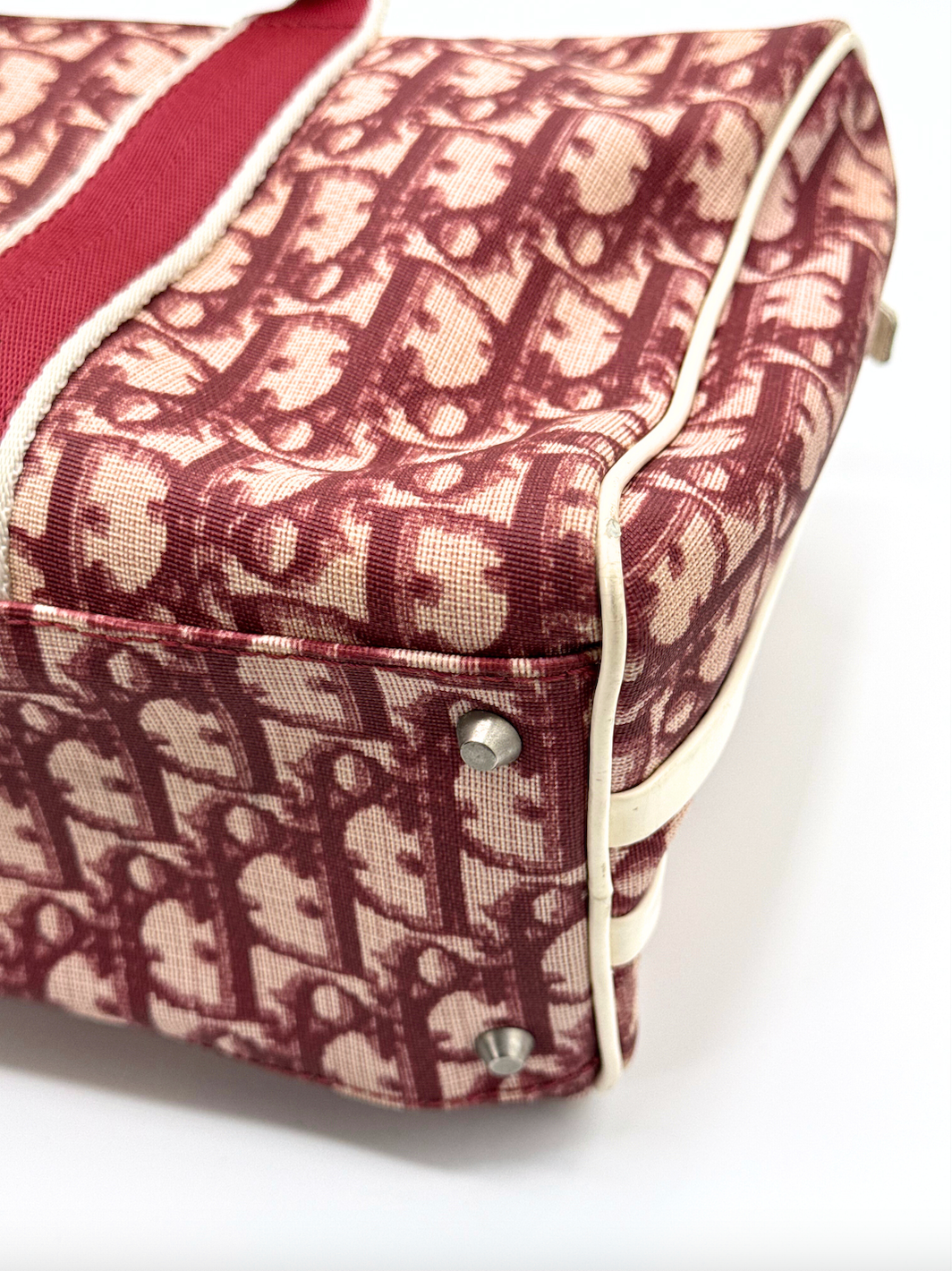 Dior Red Trotter Boston Bag