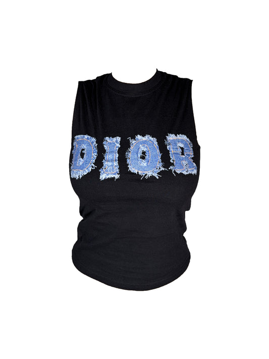 Dior Denim Tank Top