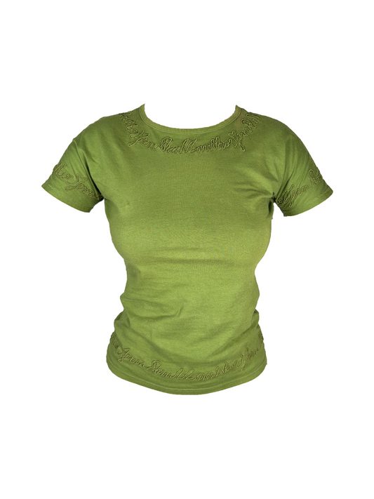 Jean Paul Gaultier Cursive Top